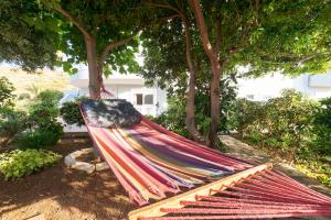 A garden outside Liogerma Resorts