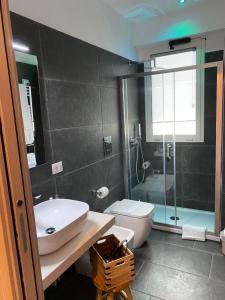 Koupelna v ubytování B&B Maria