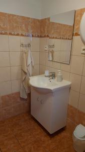 Koupelna v ubytování Pension U Štěpánků + 27 fotografií