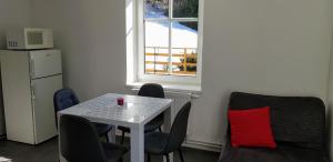 Kuchyň nebo kuchyňský kout v ubytování Pension Apartmány Harrachov 288