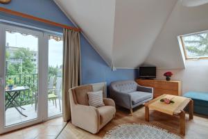 Posezení v ubytování Apartman Villa Magdalena