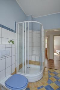 Koupelna v ubytování Apartman Villa Magdalena