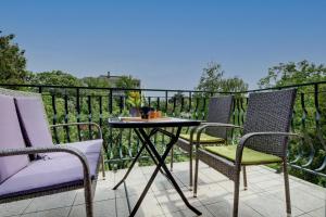 Balkón nebo terasa v ubytování Apartman Villa Magdalena