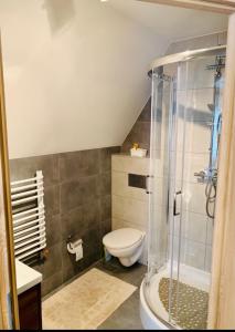 Kúpeľňa v ubytovaní Apartamenty u Magika