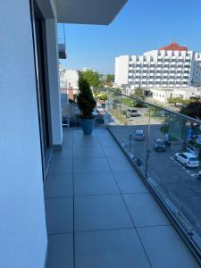Budynek, w którym mieści się apartament