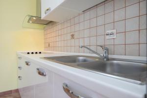 Koupelna v ubytování Apartments Villa Maja
