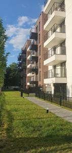Budynek, w którym mieści się apartament