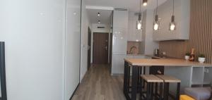 Kuchnia lub aneks kuchenny w obiekcie Apartament Green Diamond Rakowicka