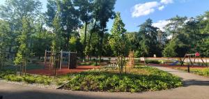 Ogród w obiekcie Apartament Green Diamond Rakowicka
