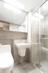 Donghae Oceancity Residence Hotel的一间浴室