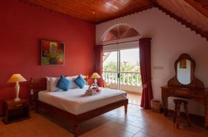 Postel nebo postele na pokoji v ubytování Villa Aya + 37 fotografií