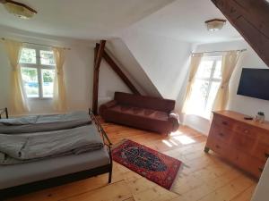 Posezení v ubytování Villa Hardegg