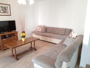 TV a/nebo společenská místnost v ubytování Apartments Monte Grande