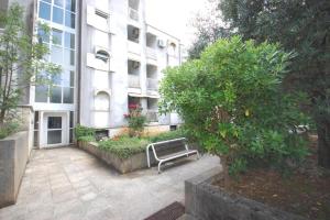 Vonkajšia záhrada v ubytovaní Apartman Seka