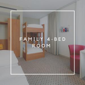 Hotel Wartmann am Bahnhof客房内的一张或多张床位