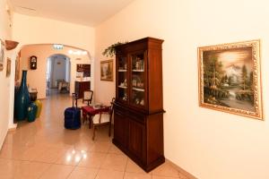 The lobby or reception area at Hotel Concordia