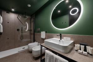 Een badkamer bij Hotel Tocq