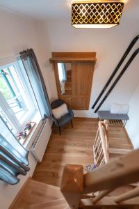 Część wypoczynkowa w obiekcie Ferienwohnung Flora Altaussee