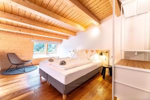 Letto o letti in una camera di Quercus Appartements contactless check-in