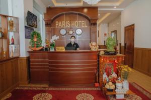 The lobby or reception area at Paris Hotel Bình Thuận