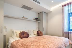 เตียงในห้องที่ Luxury apartments Azalea Šibenik