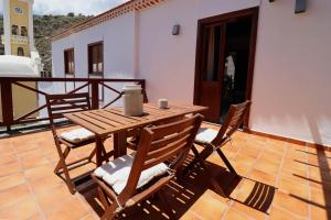 Balkon lub taras w obiekcie Hotel Escuela Rural Casa Los Herrera