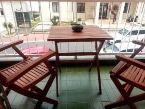 Balkón nebo terasa v ubytování Apartment Bina