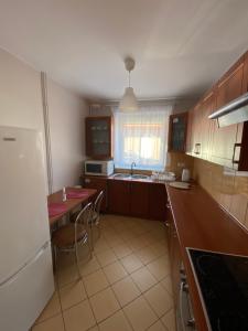 Kuchnia lub aneks kuchenny w obiekcie Apartament U rybaka