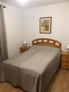 Katil atau katil-katil dalam bilik di Apartment in Cabo Roig, Bellavista III