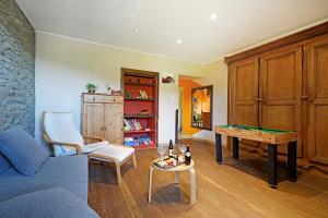 Istumisnurk majutusasutuses Le Clos Arboré (Gîte)