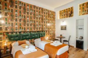 Χώρος καθιστικού στο La Casa delle Tartarughe