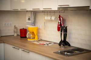 Küche/Küchenzeile in der Unterkunft Welcome Homes