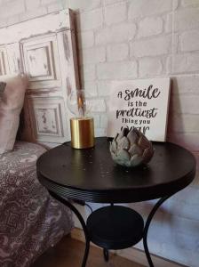 Uma área de estar em DEl Rey Guest House