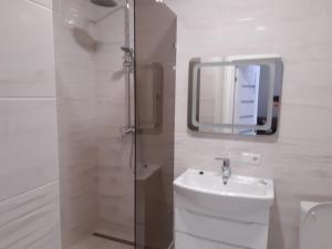 Kúpeľňa v ubytovaní Квартира у моря Аркадия в 48 жемчужине