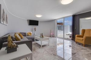 Khu vực ghế ngồi tại Villa Encanto Fuerteventura