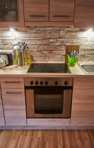 Kuchyňa alebo kuchynka v ubytovaní Appartement Gretl