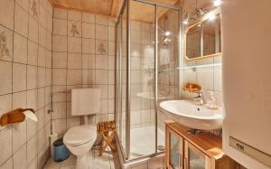 Kúpeľňa v ubytovaní Appartement Gretl