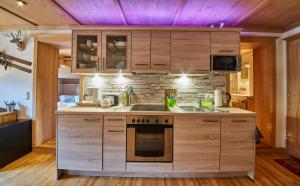 Kuchyňa alebo kuchynka v ubytovaní Appartement Gretl