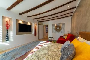 Ένα ή περισσότερα κρεβάτια σε δωμάτιο στο GDhouse 806