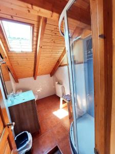 Koupelna v ubytování Apartahotel portal de leon