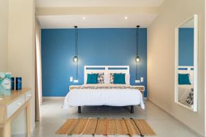 Postel nebo postele na pokoji v ubytování Hotel Aubí