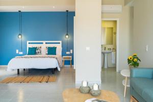 Postel nebo postele na pokoji v ubytování Hotel Aubí