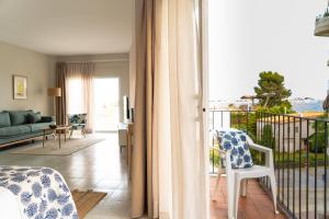 Balkón nebo terasa v ubytování Hotel Aubí