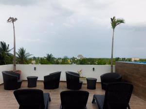 Balkón nebo terasa v ubytování Hotel MAYARI Holbox