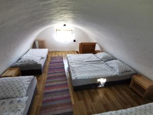 A bed or beds in a room at Zuzka