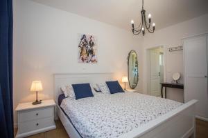 Postel nebo postele na pokoji v ubytování Holiday Home 4542
