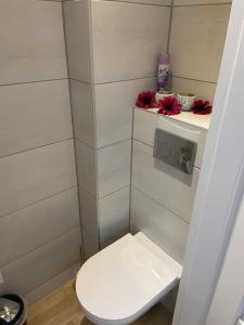 Kúpeľňa v ubytovaní Apartament Centrum Chmielna 73c