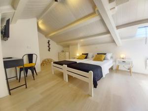 Postel nebo postele na pokoji v ubytování Casa Pasqua