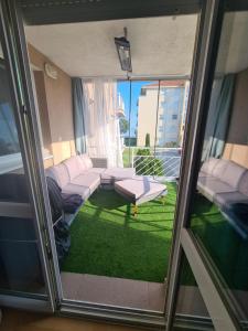 Ένα ή περισσότερα κρεβάτια σε δωμάτιο στο EDA Beach Apartman