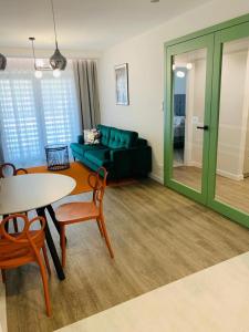 Χώρος καθιστικού στο Apartament Moniuszko z Parkingiem podziemnym